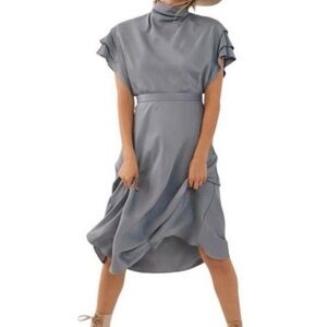 maeve denim v-neck wrap dress Anthropologie | Dresses | Anthropologie Maeve Denim Vneck Wrap Dress In Medium Indigo Wash Size 8